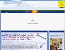 Tablet Screenshot of gravitywavedesign.com